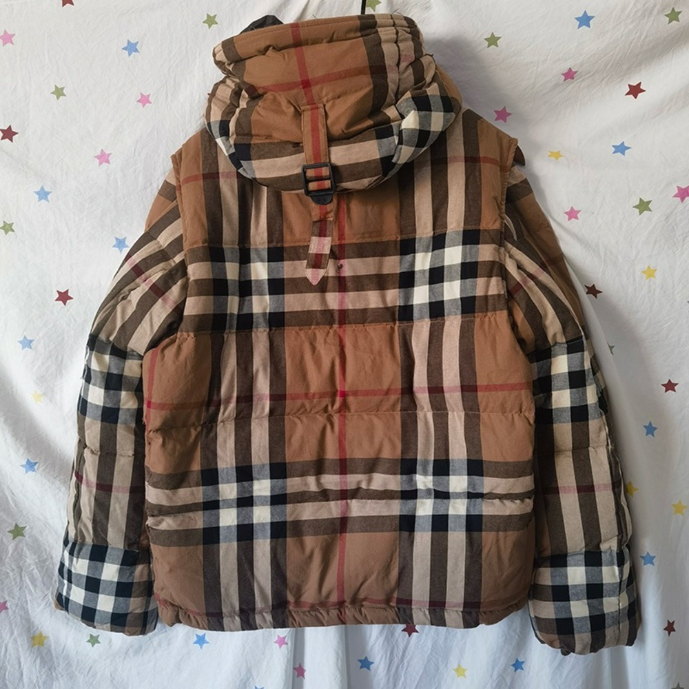 Burberry Vintage Check Down Jacket - Picture 4 of 8